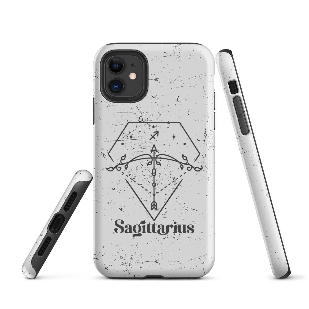 Sagittarius Zodiac iPhone 11 Tough Case - Matte Finish - https://ascensionemporium.net